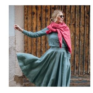 Son de Flor linen skirt